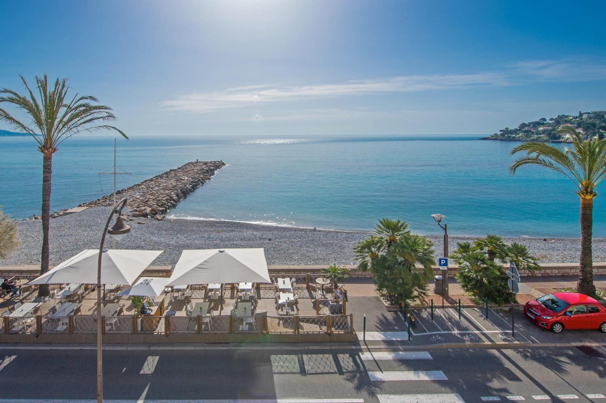 Roquebrune Plage - Terrace Splendid Sea View - BW Ngoại thất bức ảnh
