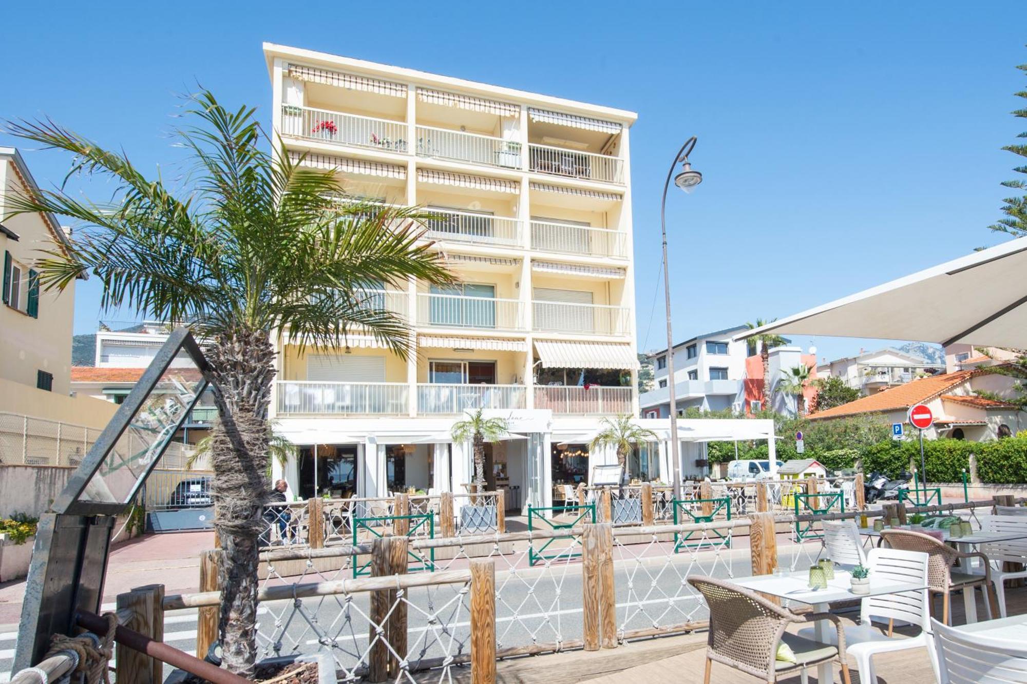 Roquebrune Plage - Terrace Splendid Sea View - BW Ngoại thất bức ảnh