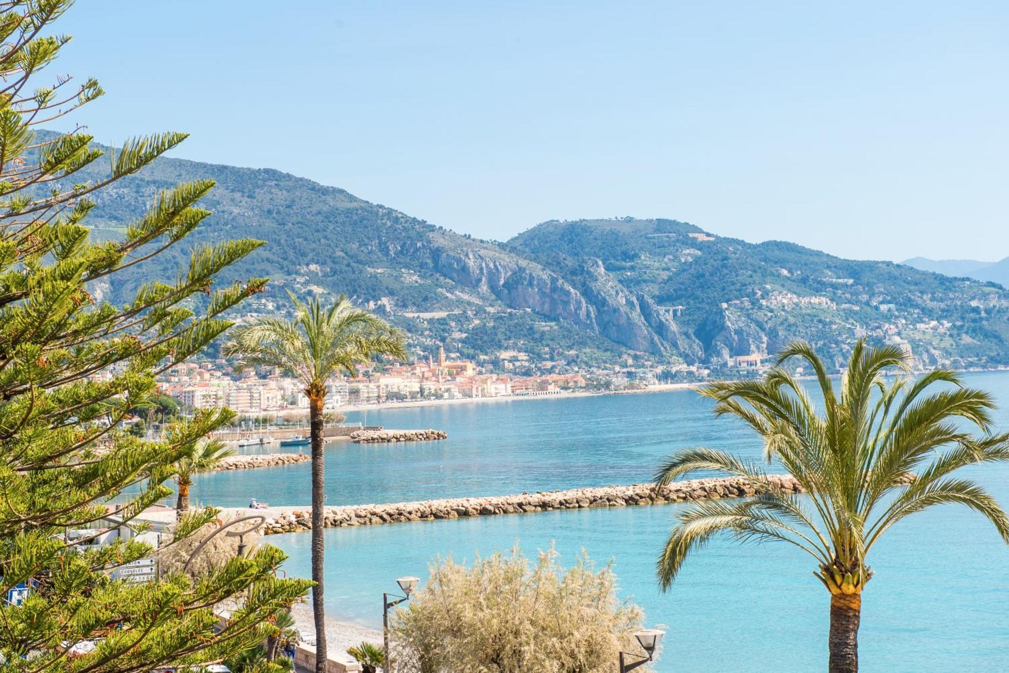 Roquebrune Plage - Terrace Splendid Sea View - BW Ngoại thất bức ảnh